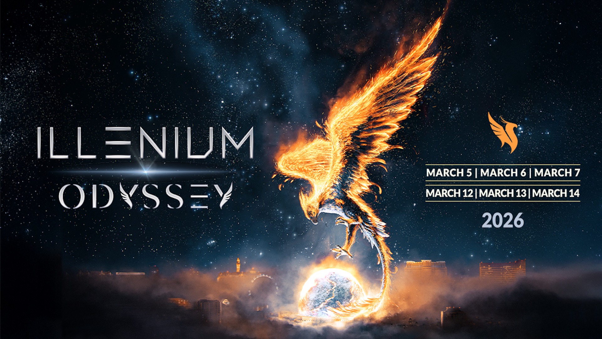 ILLENIUM live tour poster 2026